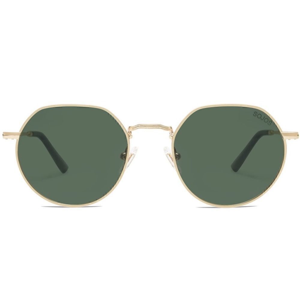 Round Polygon Frame Sunglasses  - Picture 2 of 3